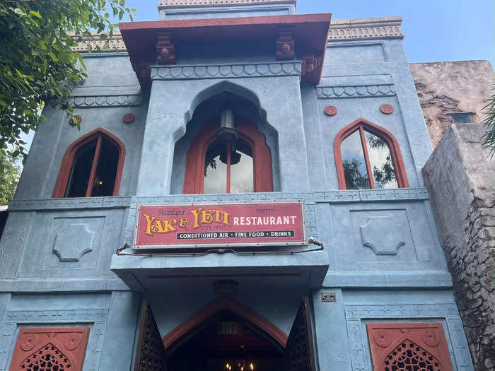 The restaurant is located in the Asia section of Animal Kingdom.