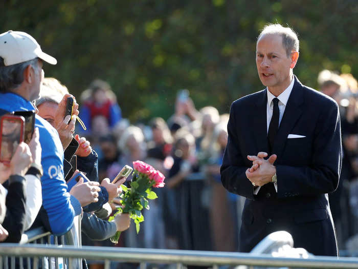 Prince Edward is the youngest sibling in the royal family.