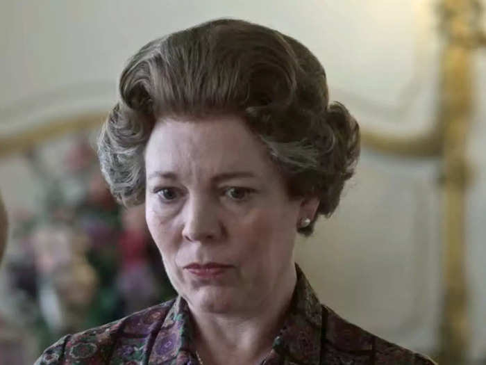 The torch was then passed on to Olivia Colman.