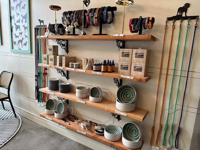 The dog-centric vibe at Dogue matches the city. It even sells stylish dog accessories like bowls, leashes, and collars — perfect for San Franciscans, who claim there are more dogs than children living here.