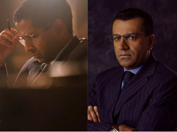 Prasanna Puwanarajah plays BBC journalist Martin Bashir, who landed the Panorama scoop with Princess Diana.