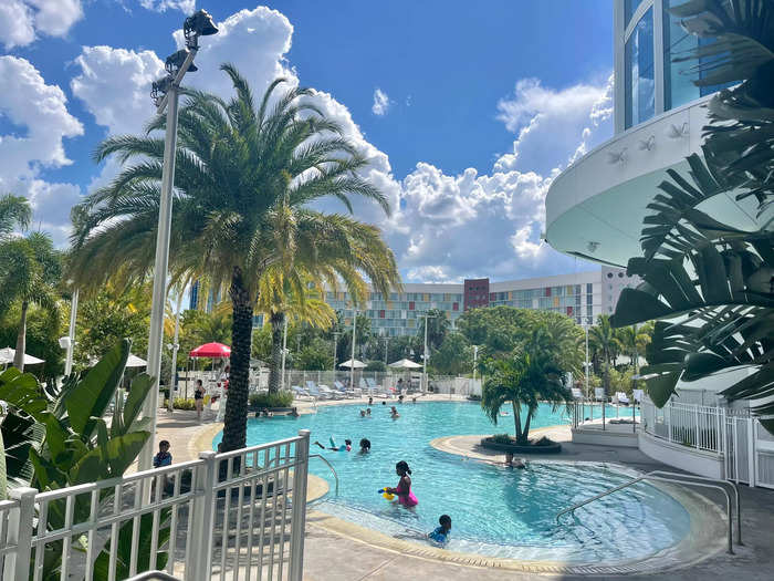 Aventura Hotel was also home to an expansive pool area.