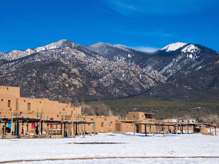 I love to camp under the stars and soak in natural hot springs in Taos, New Mexico.