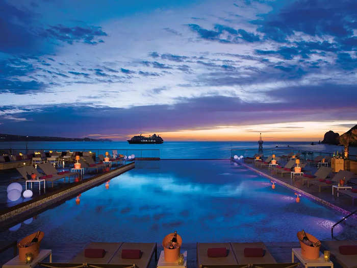 Breathless Cabo San Lucas Resort & Spa is my pick for a convenient access to the beach and nightlife in town.