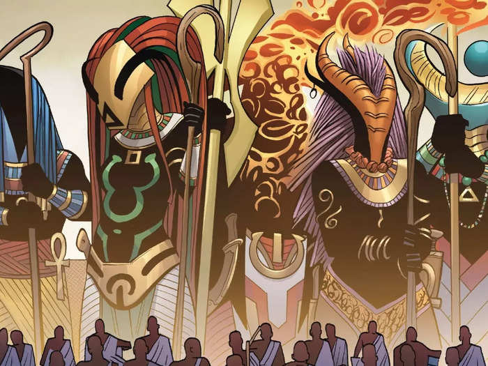 The Marvel Universe drew heavily from ancient African mythologies to create new ones in Wakanda