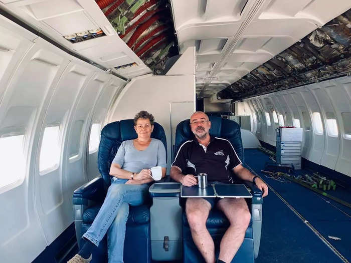 Insider spoke with Mary Cotterell, who, along with her husband Andrew Cotterell, plan to give their retired jet a new life. Here