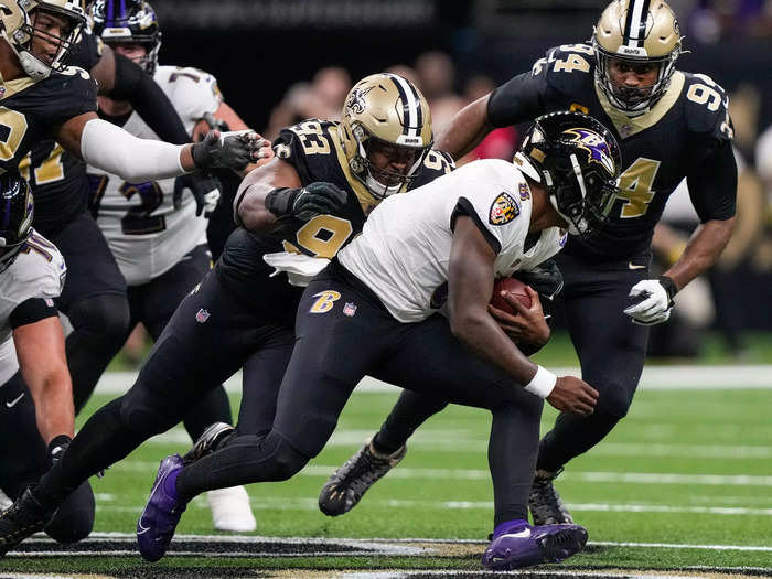 START: New Orleans Saints defense