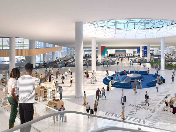 This is not the only upgrade to the New York-area airports. John F. Kennedy Airport is creating a New Terminal One for $9.5 billion...