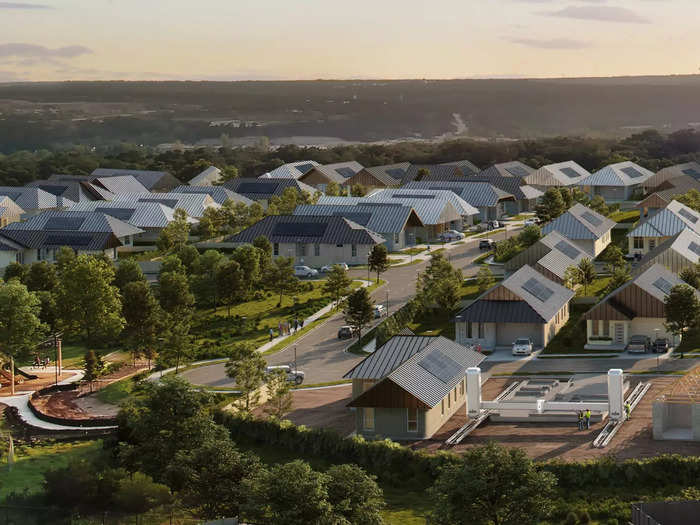 The future is here: A community of 100 3D-printed homes just north of Austin, Texas is now underway.