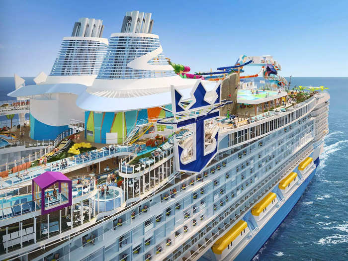 The 1,198-foot-long Icon of the Seas will be the world