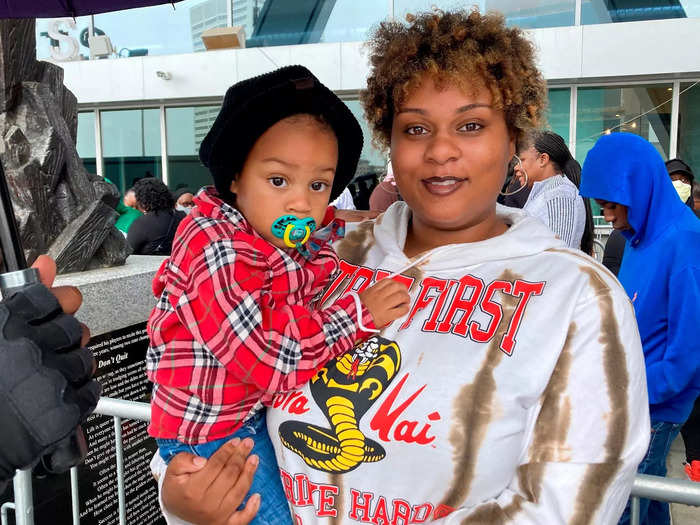 A large public memorial was held for rapper Takeoff at State Farm Arena in Atlanta, Georgia, on Friday.