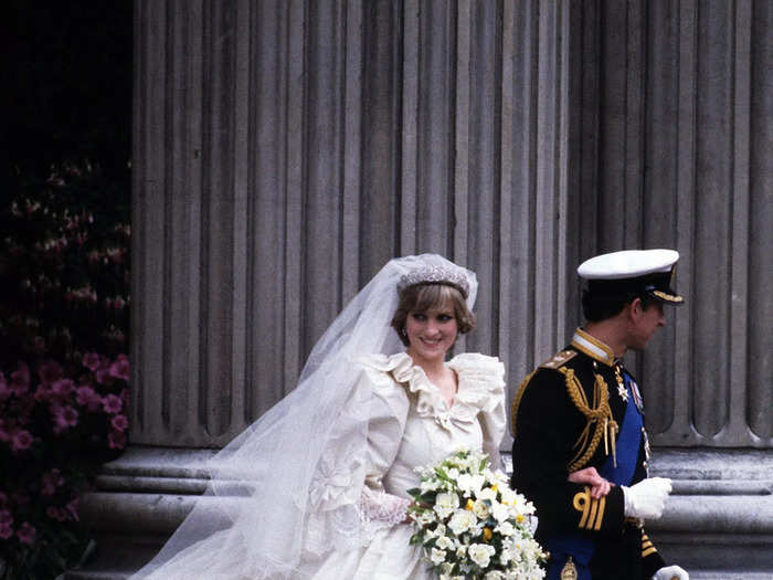 Diana was haunted by "vivid" memories of seeing Camilla Parker Bowles as she walked up the aisle to Prince Charles on her wedding day in 1981.