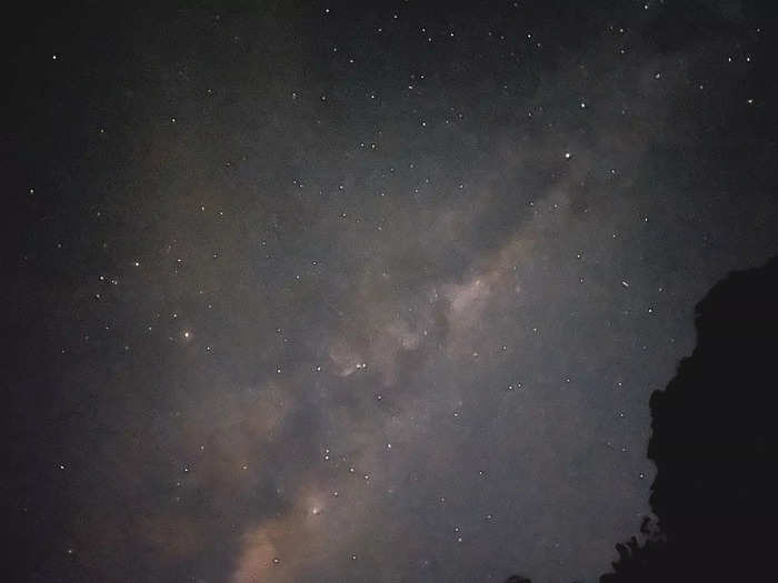 Initially disappointed it was too dark to see the lake, I soon realized that there was more to discover after sunset. As glittering stars began to appear, I watched the sky and hunted for shooting stars alone in the 40-degree Celsius hot tub.