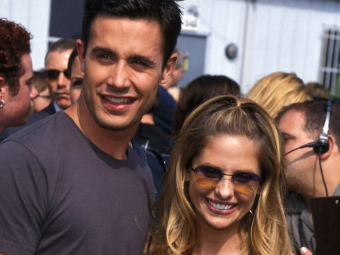 January 31, 2020: Gellar celebrated the 20th anniversary of her accidental first date with Prinze.