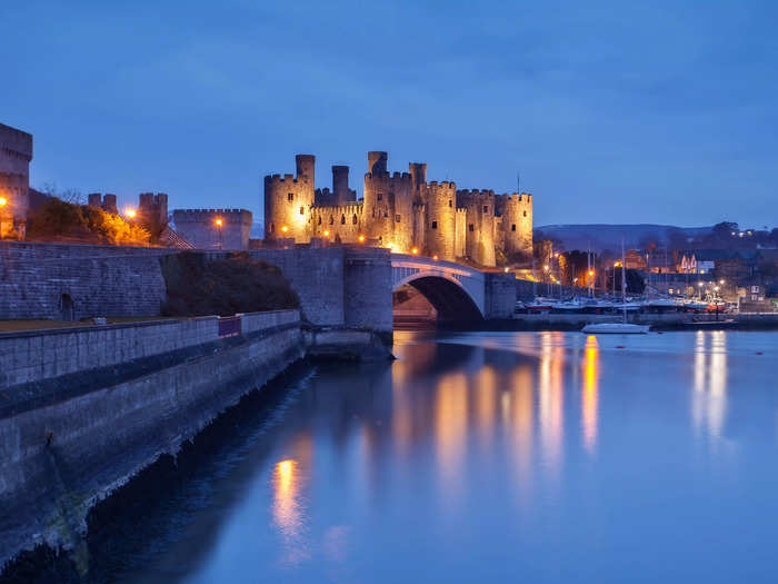 I enjoyed visiting Conwy Castle much more than I expected to. It