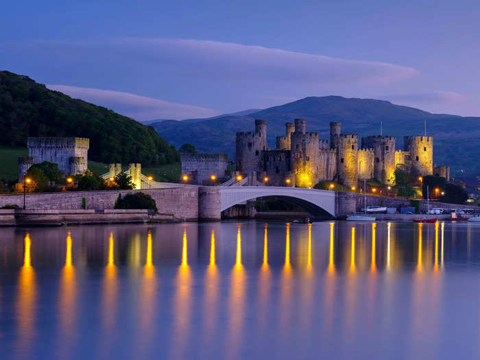 The castle was recently named the most beautiful in Europe in a ranking by Condé Nast Traveller, beating Neuschwanstein Castle in Germany (said to have inspired Disney