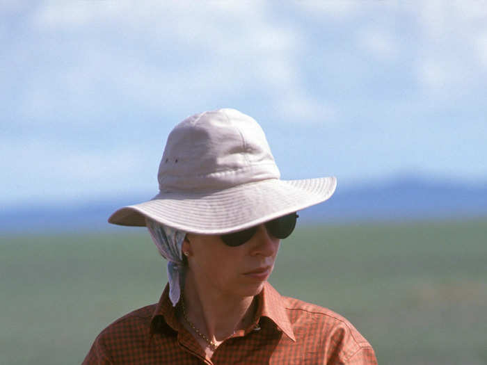 But Anne showed she could rock the rugged look while touring Mongolia in 1993.