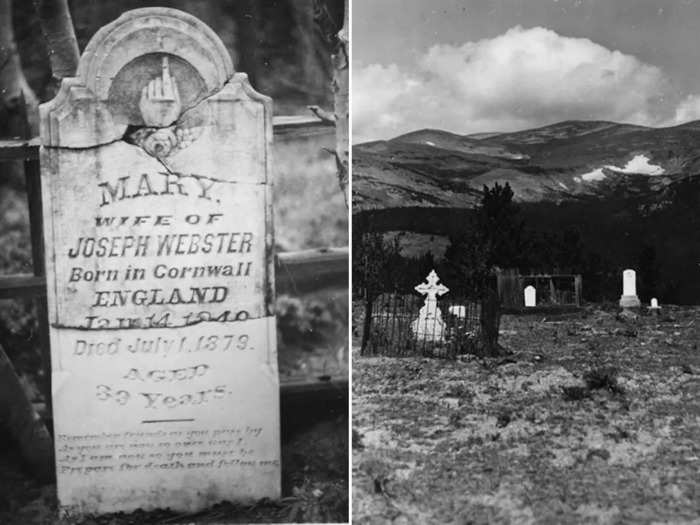 Somewhere was an old cemetery, according to the Carnegie Library for Local History.