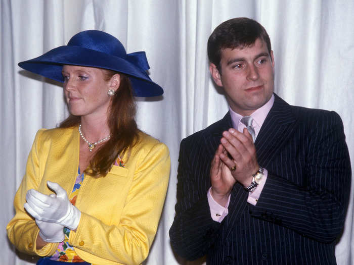 In March 1992, Prince Andrew and Sarah Ferguson filed for separation. In August 1992, Ferguson