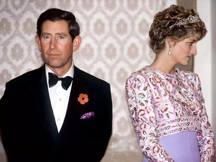 In December 1992, Princess Diana and Prince Charles legally separated amidst scandal and alleged infidelity.