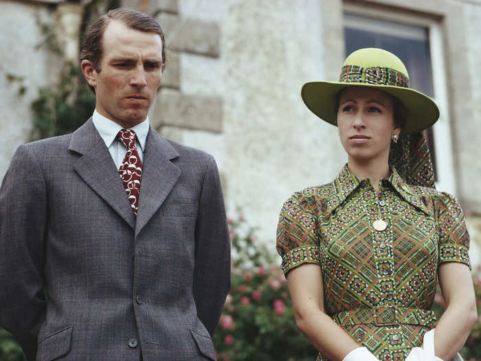 As "The Crown" shows, Princess Anne was already separated from her first husband, Mark Phillips, before they divorced in 1992.