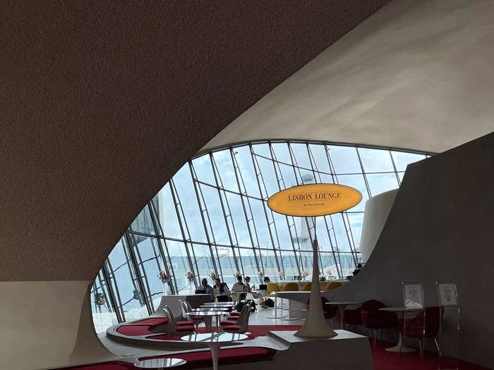 The Paris Café by Jean-Georges was where the terminal