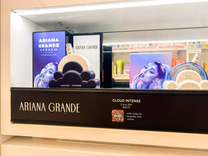 I did see some fragrances, like Ariana Grande