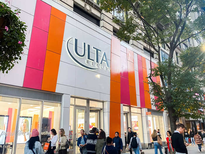 Once I was done at Sephora, I walked less than a minute down the street to the neighboring Ulta location.