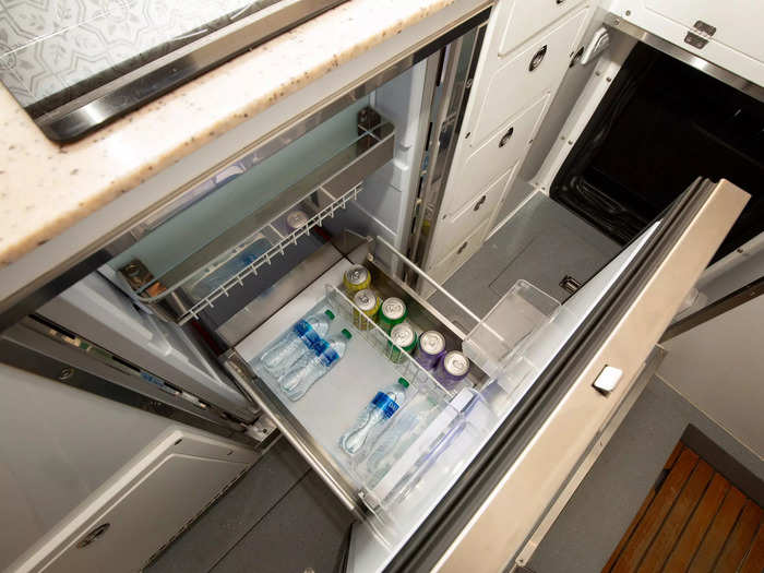 … slide out-refrigerator and freezer …