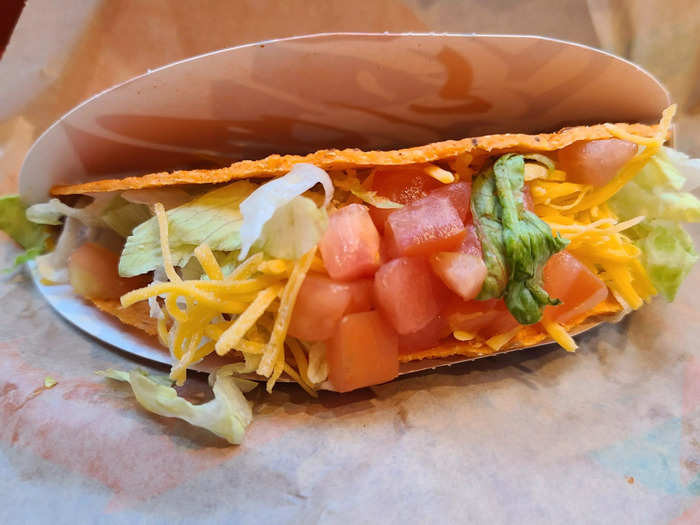 1. Nacho Cheese Doritos Locos Tacos Supreme