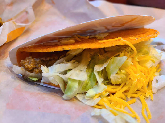 3. Nacho Cheese Doritos Locos Tacos