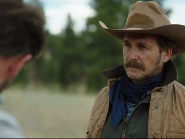 A flashback scene shows that John will stop at nothing when the safety of his ranch is under threat.