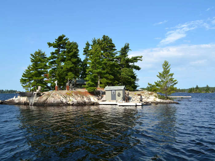 This entire island in Canada could be yours for just $750,000.