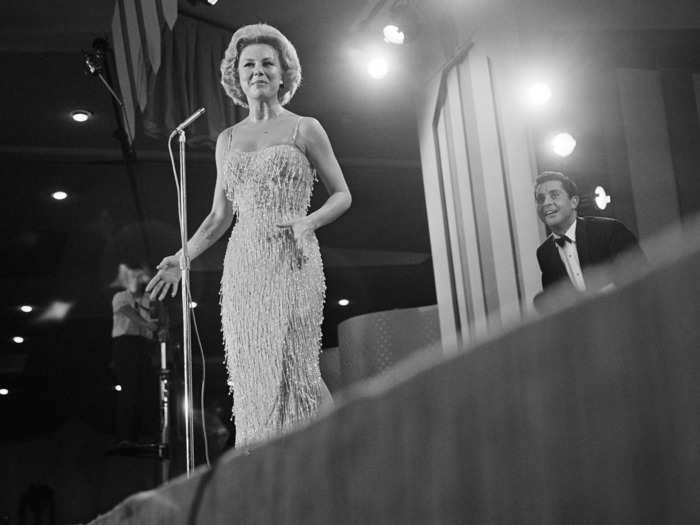 Mitzi Gaynor performed on the same episode of The Ed Sullivan show with The Beatles at the hotel