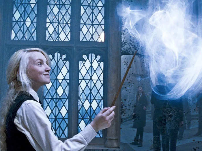 Luna joined the cast of characters in "Harry Potter and the Order of the Phoenix."