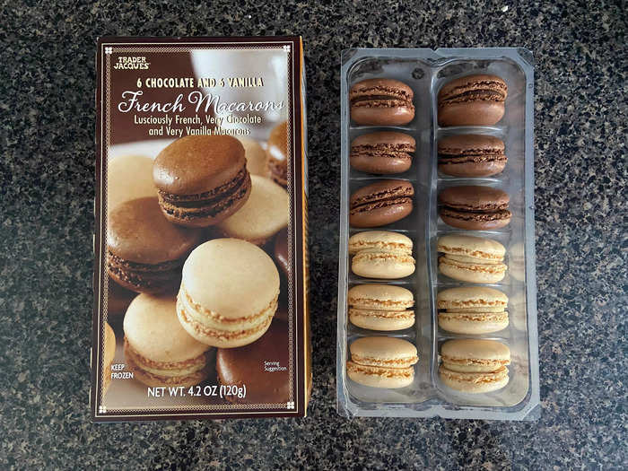 The French macarons weren