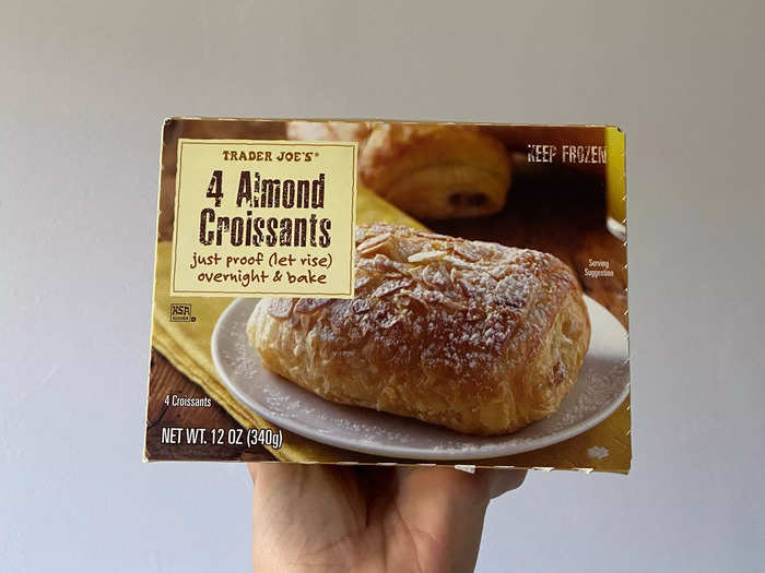 The almond croissants were my favorite item out of all of Trader Joe