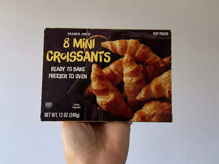 The store-brand mini croissants reminded me of my childhood breakfasts.