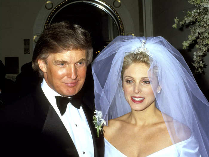 Donald Trump has been married three times. His second wedding to Marla Maples on December 20, 1993 was held at The Plaza Hotel in New York City.