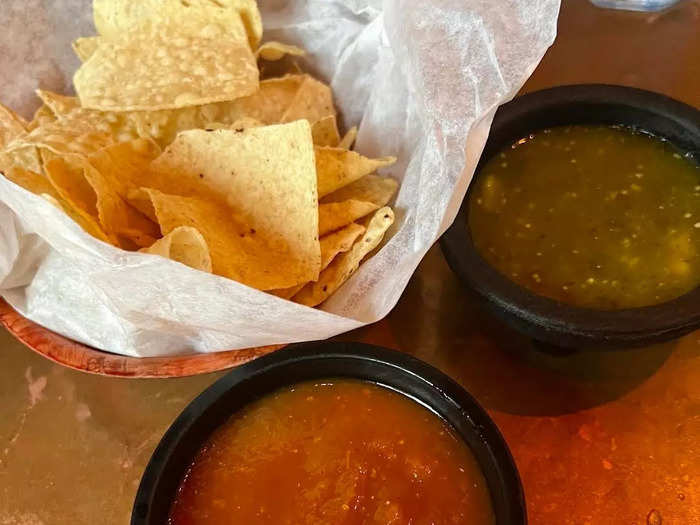 Gilliland said this is an Americanized tradition and not standard in Mexican restaurants — it was the only compromise he made when attempting to keep Fonda San Miguel as authentic as possible based on customer feedback.