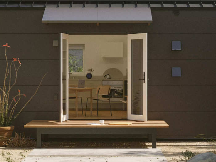 Like any backyard tiny home, the startup says its units can be used as backyard sanctuaries, offices, rentals, and guest rooms.