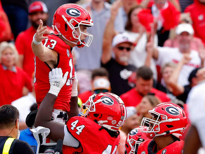 1. Georgia Bulldogs