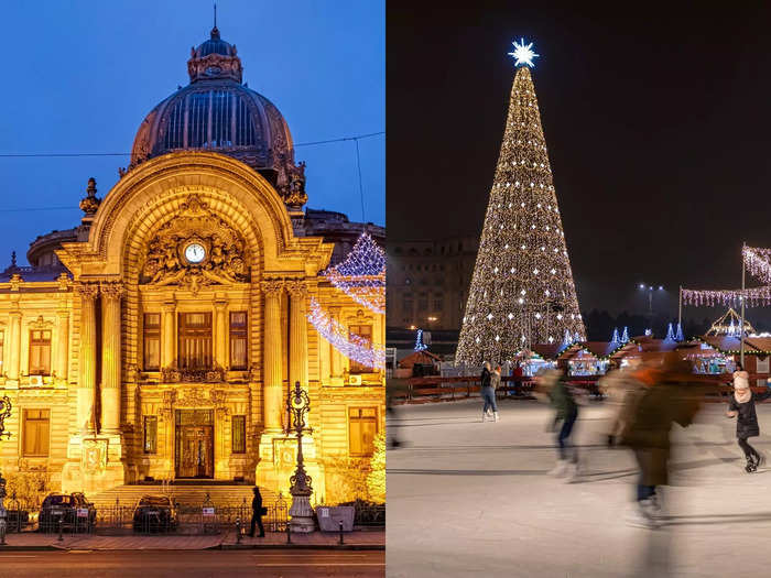 You can have a Christmas straight out of "The Princess Switch" in Romania.