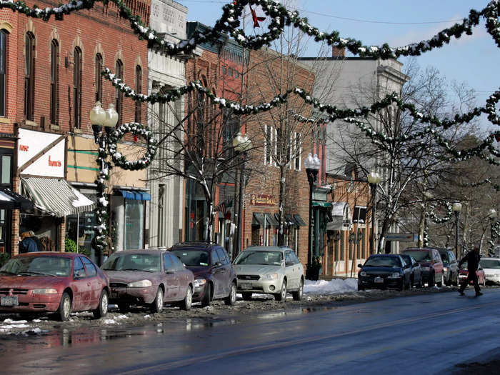 Bedford Falls is inspired by a real town in upstate New York.