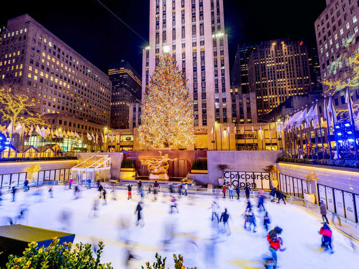 Rockefeller Center is one of Manhattan