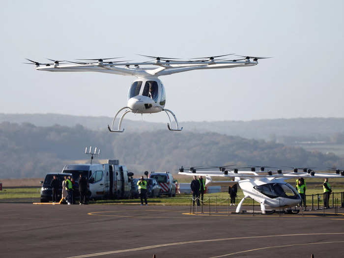 The company wants its air taxis to be able to fly fully automated, with only the passengers on board.