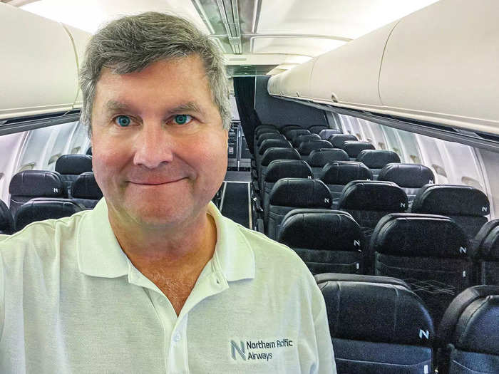 Northern Pacific CEO Rob McKinney, a professional pilot who has logged "more miles than Santa Claus and Superman combined," has vowed to create an airline seat so comfortable that passengers will want to take it home.