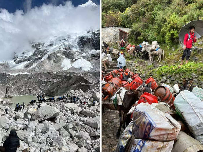 Since we arrived at the start of the trekking season, I expected less foot — and yak — traffic than we experienced.