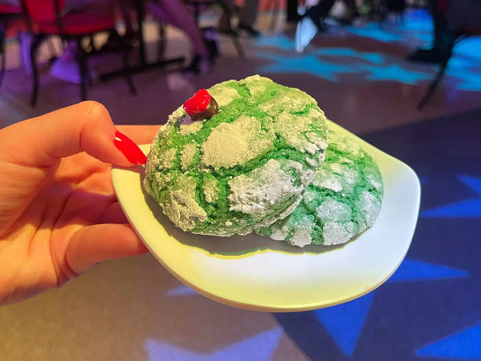 My favorite was the Grinch cookie.