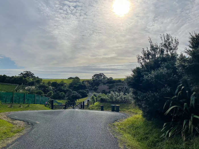 I headed first to Cable Bay Lane, which is home to ritzy vacation homes like Fossil Cove, the property where Lady Gaga stayed when she visited the island, according to the property